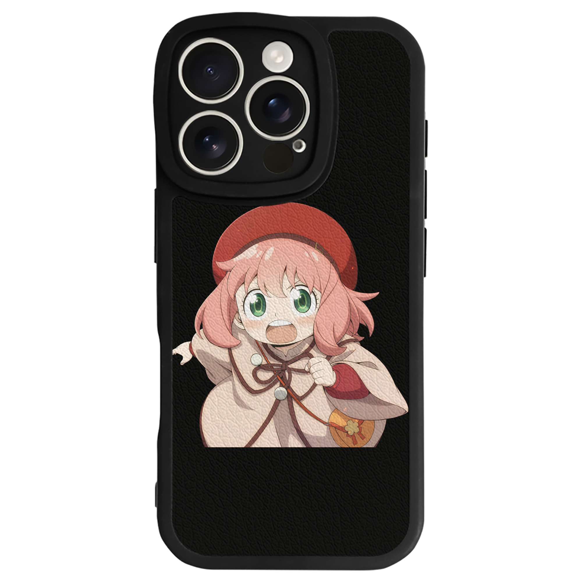 （画像用） SPY×FAMILY间谍家家酒 【iPhone 16シリーズ対応】シリコンスマホケース（レザー調） 材質：シリコン